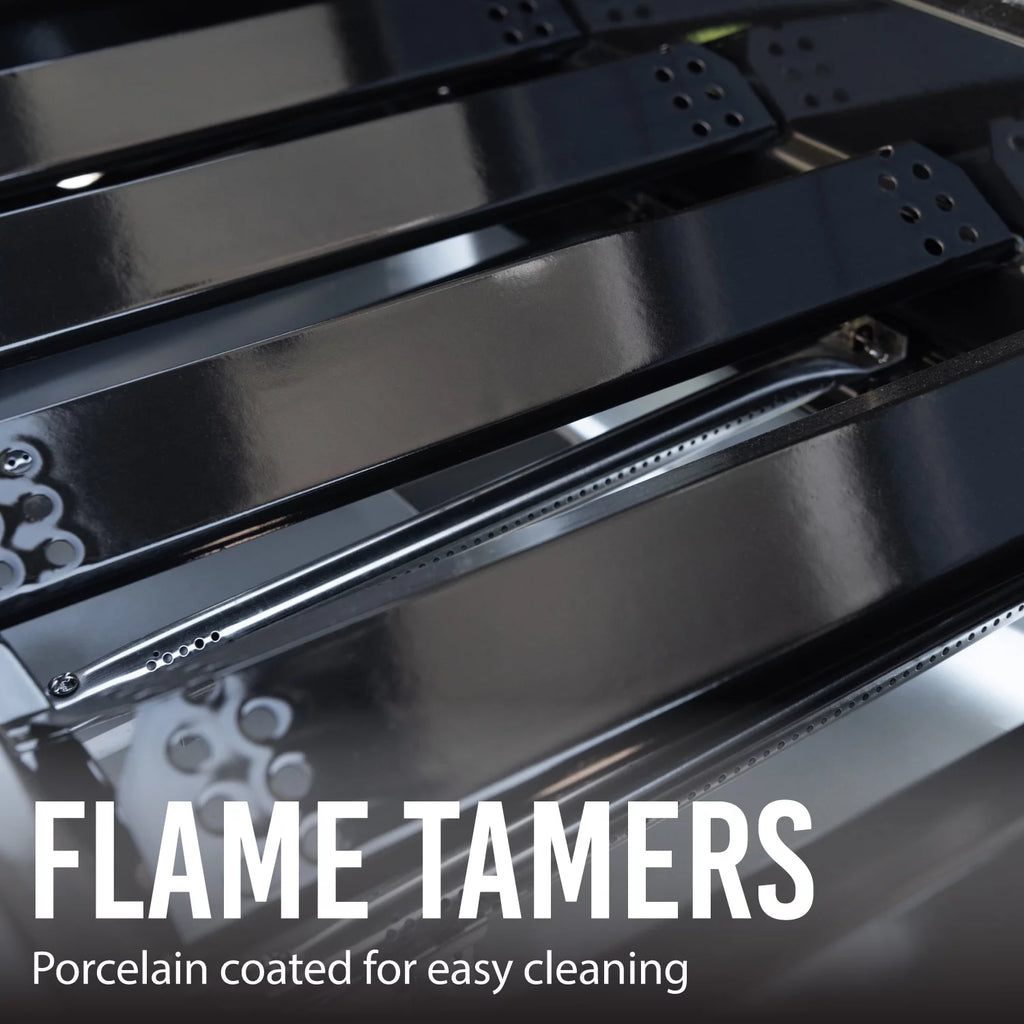 3 Burner Propane Gas Grill in Black F401
