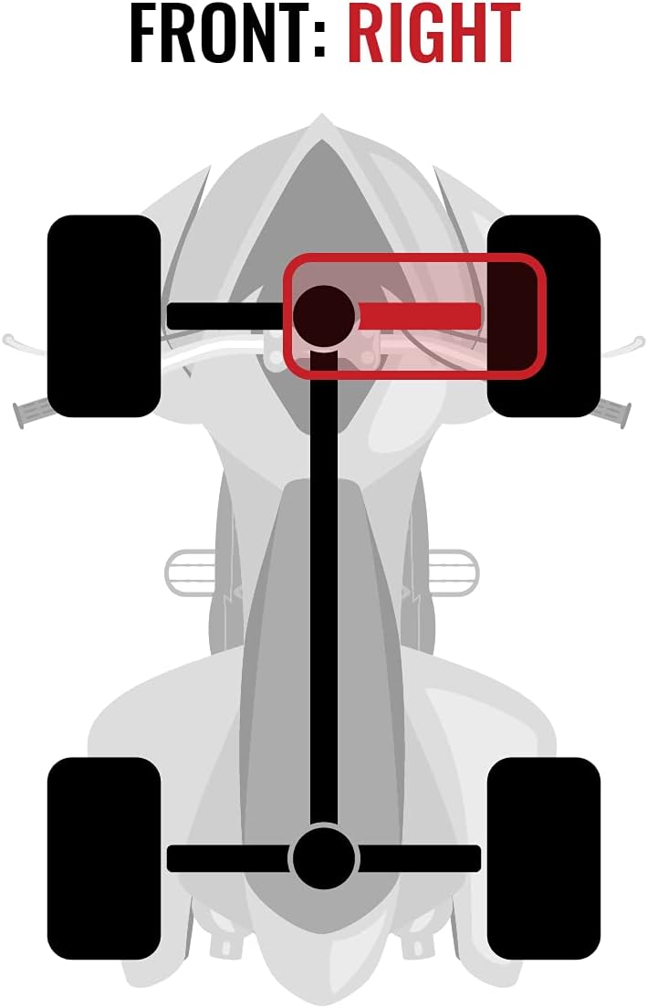 Front Right Axle for Polaris 500 Sportsman 4X4 M14365
