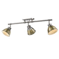 Pewter Semi-Flush Track Light Q53413