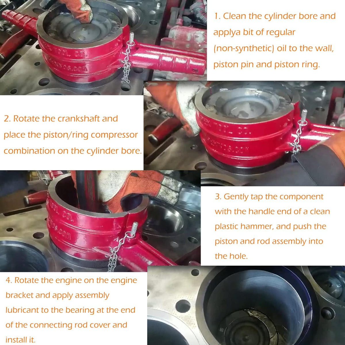 Piston Ring Compressor Remover Installer Z353