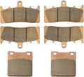 Front & Rear Brake Pads Set, Sintered copper-based, Pack of 2 L733