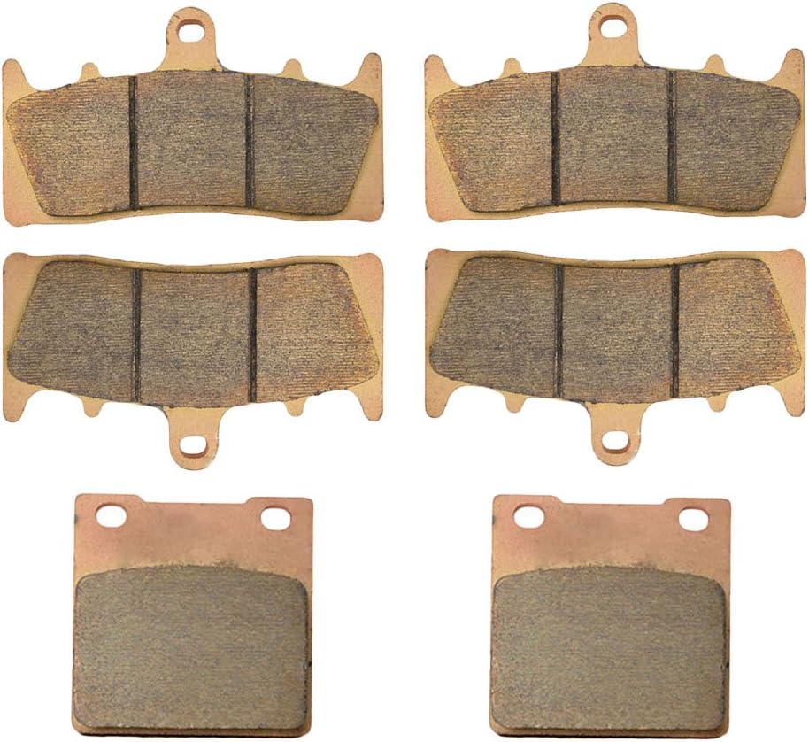Front & Rear Brake Pads Set, Sintered copper-based, Pack of 2 L733