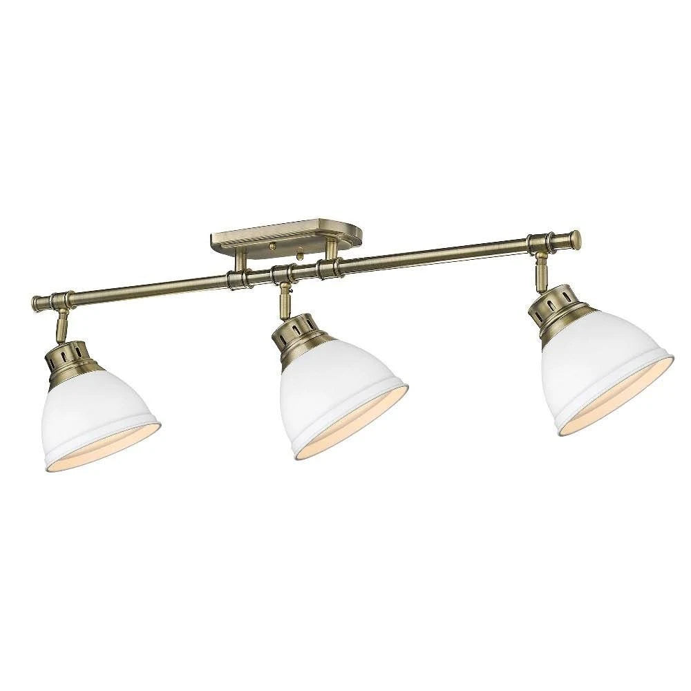 Pewter Semi-Flush Track Light Q53413