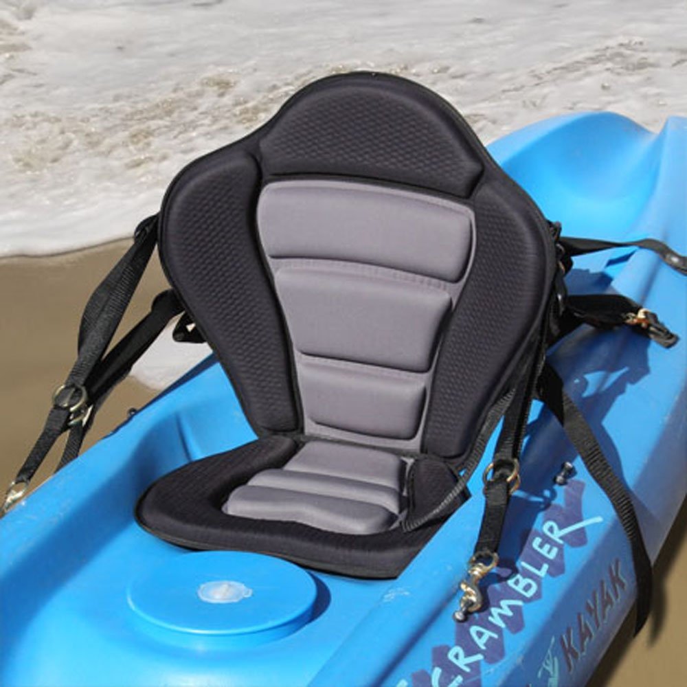 Molded Foam Kayak Seat With Water Bottle Pack K156