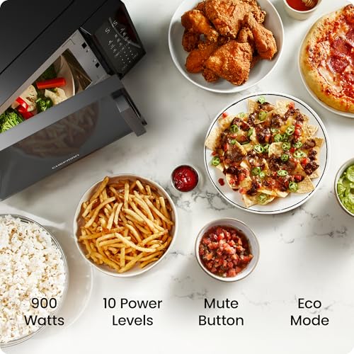 1.1 Cu. Ft. 1000 Watts Black Countertop Microwave Oven C53653