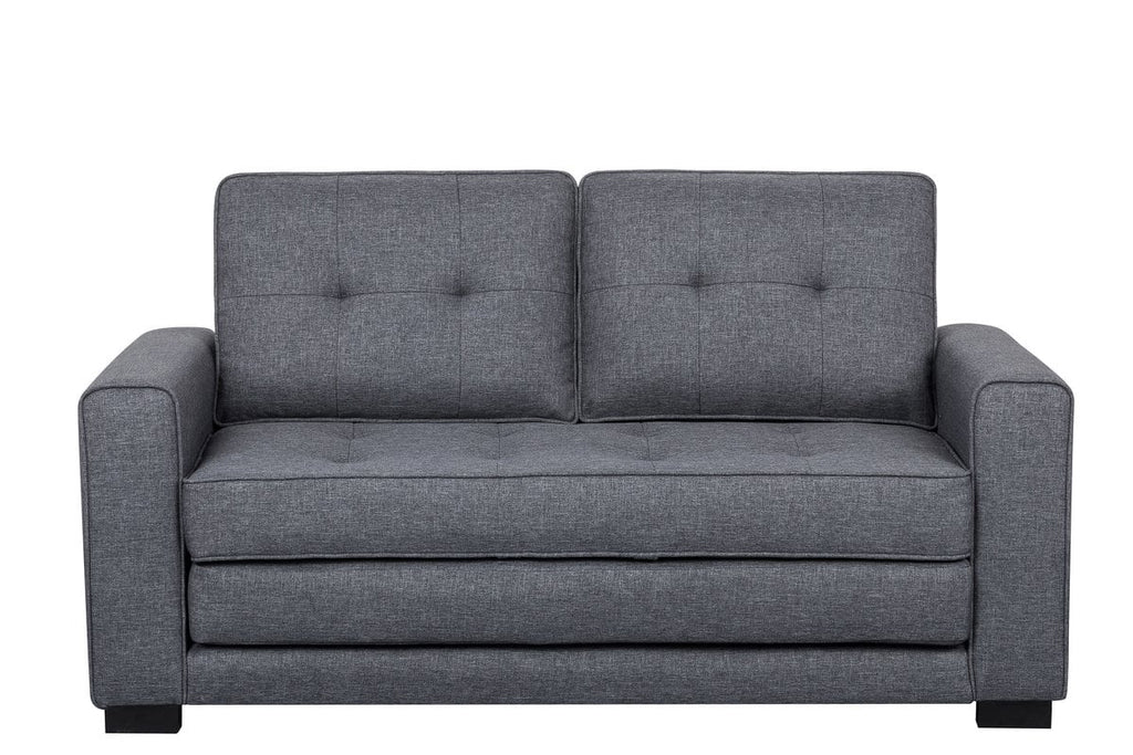 Convertible Sleeper Loveseat Dark Gray C663
