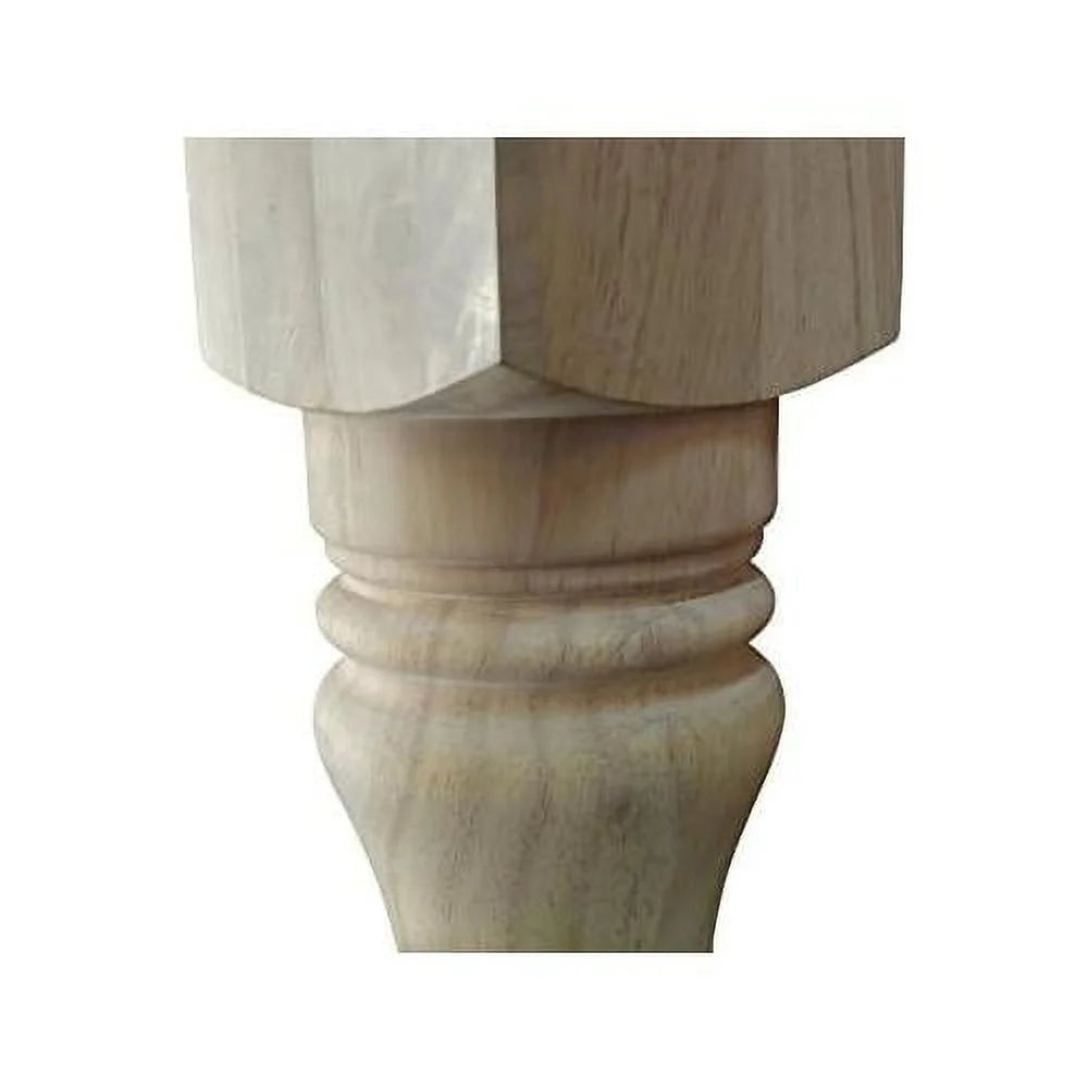 Unfinished Farmhouse Kitchen Island Legs B324