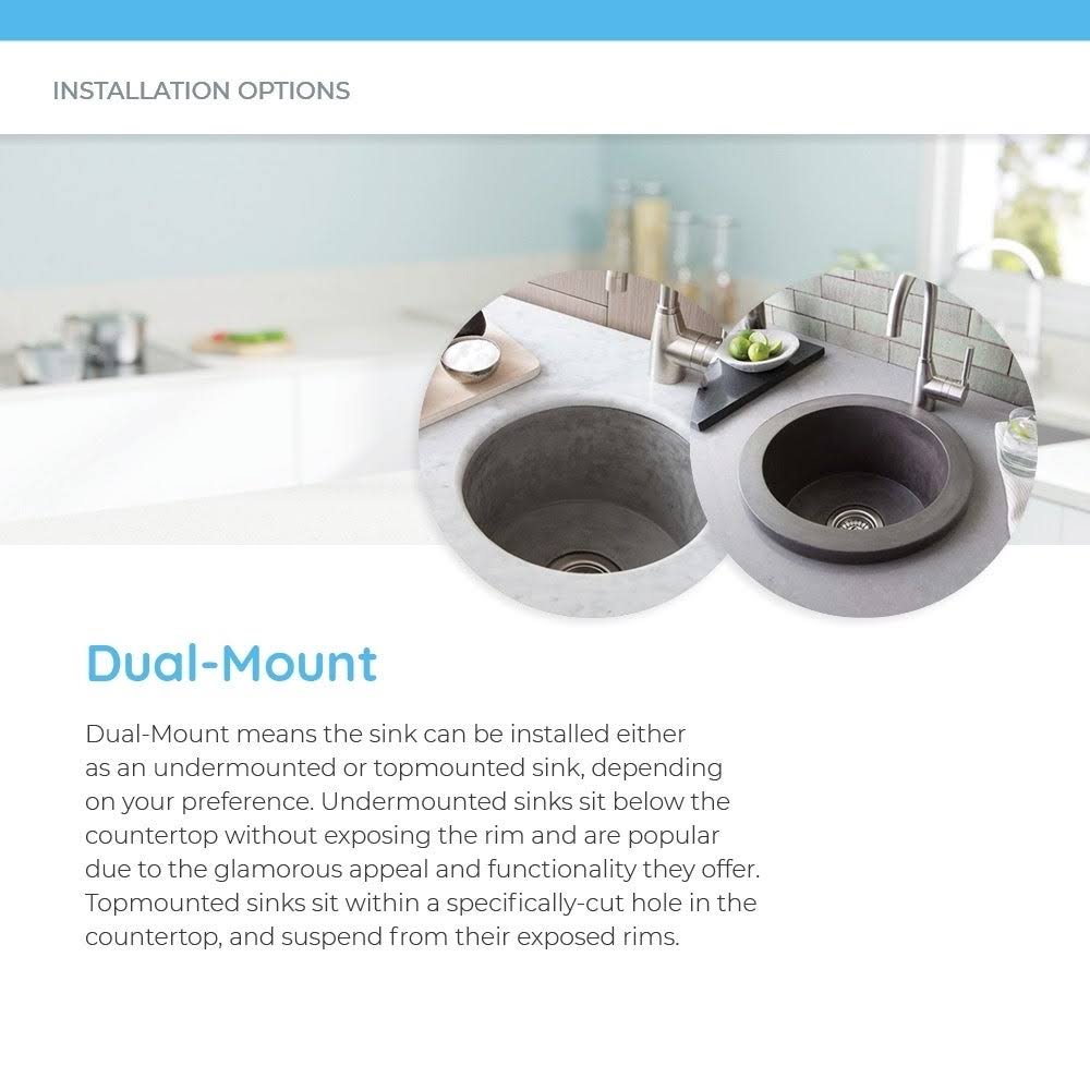 Slate Bar Prep Sink T353