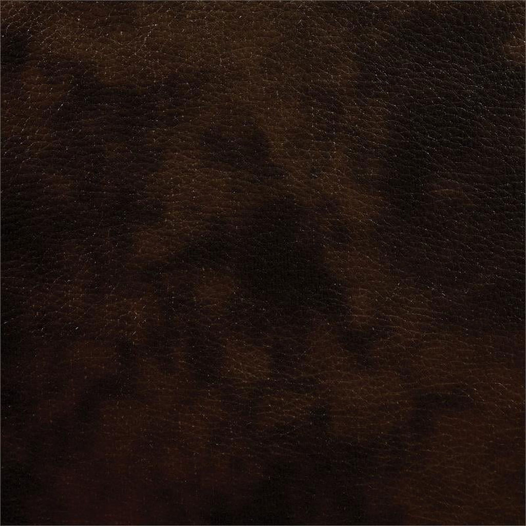 Dark Brown Faux Leather 2-Piece Sofa Set Y26634