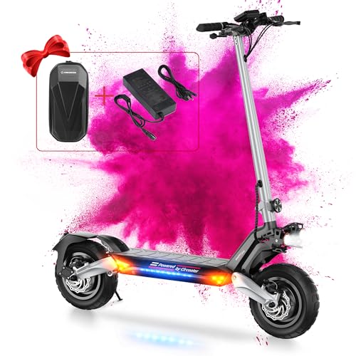 Electric Scooter with 800W Motor, 10'' Off Road Tires, Turn Signals & Storage Bag Z509270
