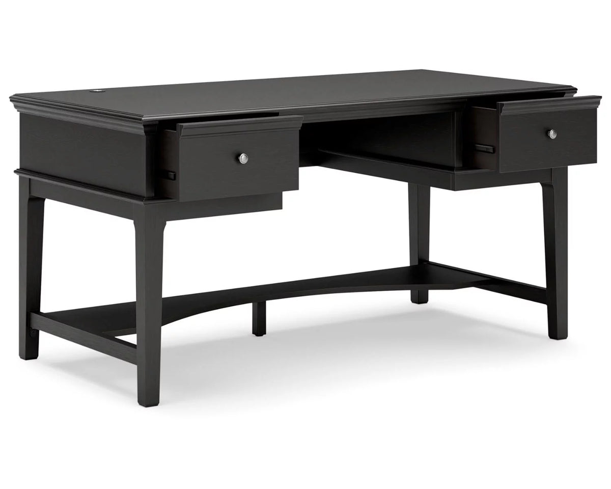 Black Home Office Desk S515