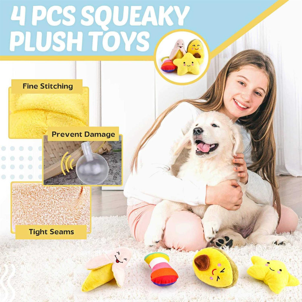 21 Pack Small Dog Chew Toys with Rope Toys Q5841