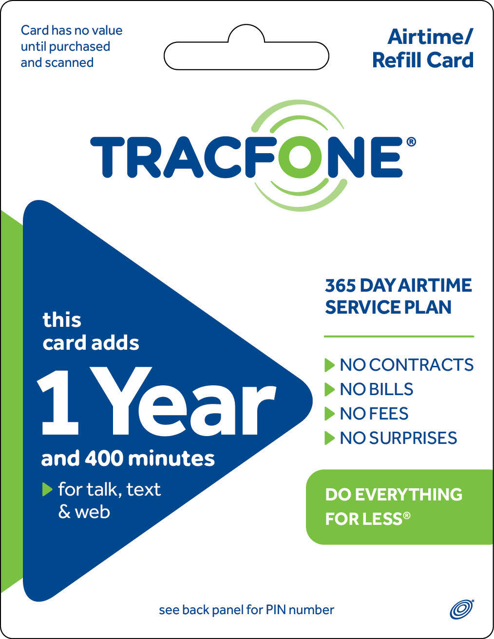 1 Year Plan 400 Minutes 400 Text 400MB Q44496