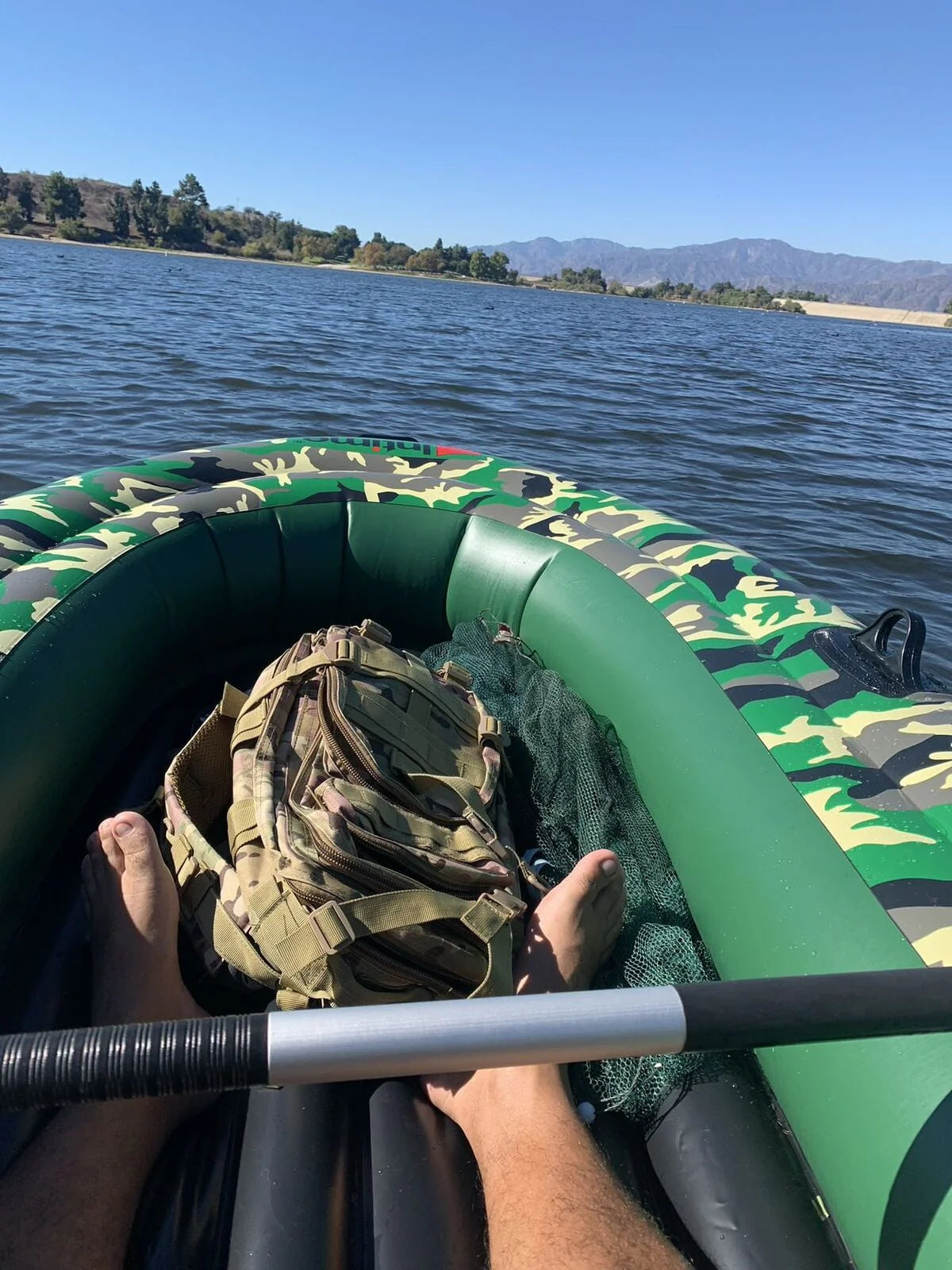 Inflatable 4Person Floating Boat Raft Set I451534