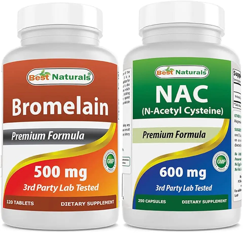 Bromelain 500 mg & NAC 600 mg I616