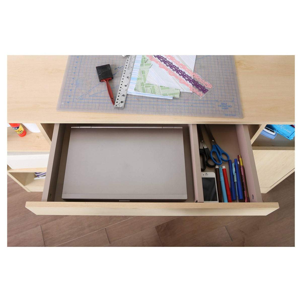 Crea Craft Table, Natural Maple G3421