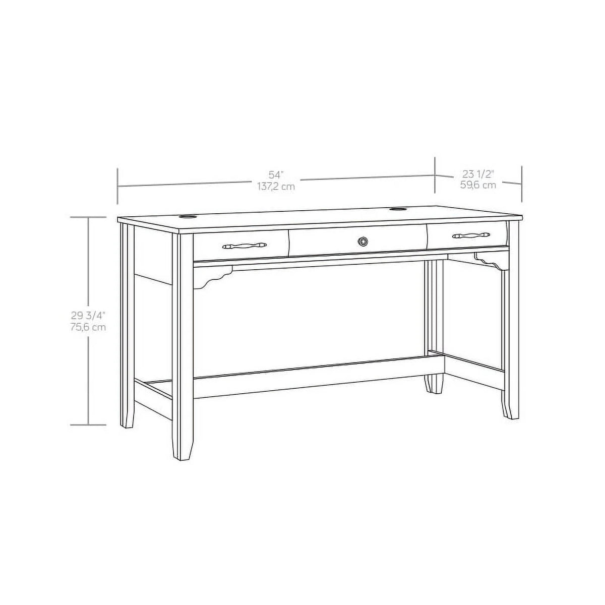 Engineered Wood Writing Desk V4034