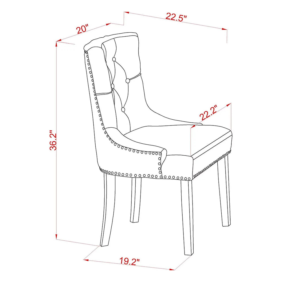 7 Piece Wood Dining Set A268412