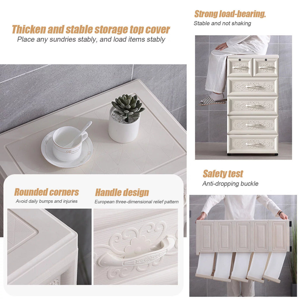 5 Layers 6 Drawer Storage Cabinet Y49240