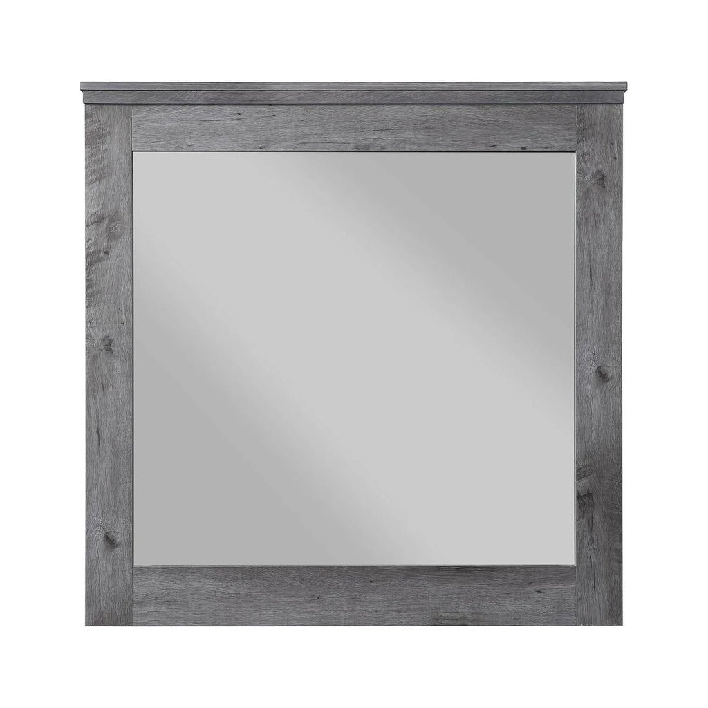 Rustic Gray Oak Mirror B826