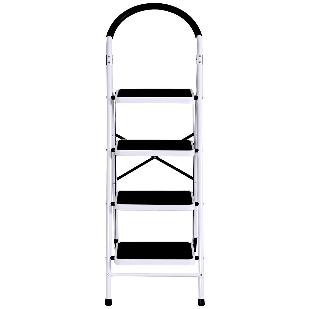 4 Step Folding Stool 330lbs Capacity C18457