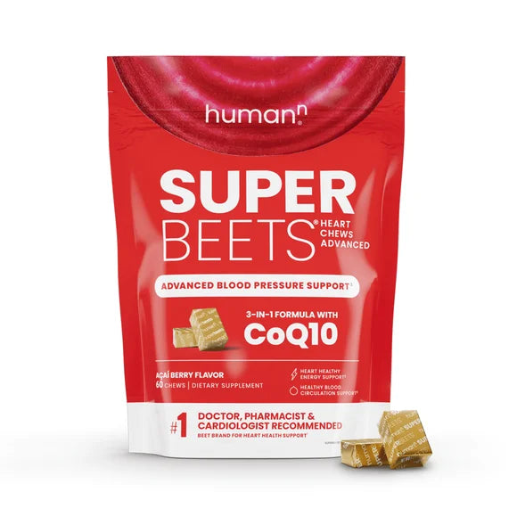 Beetroot Grape Seed Extract CoQ10 Chews 60 Count Z801315