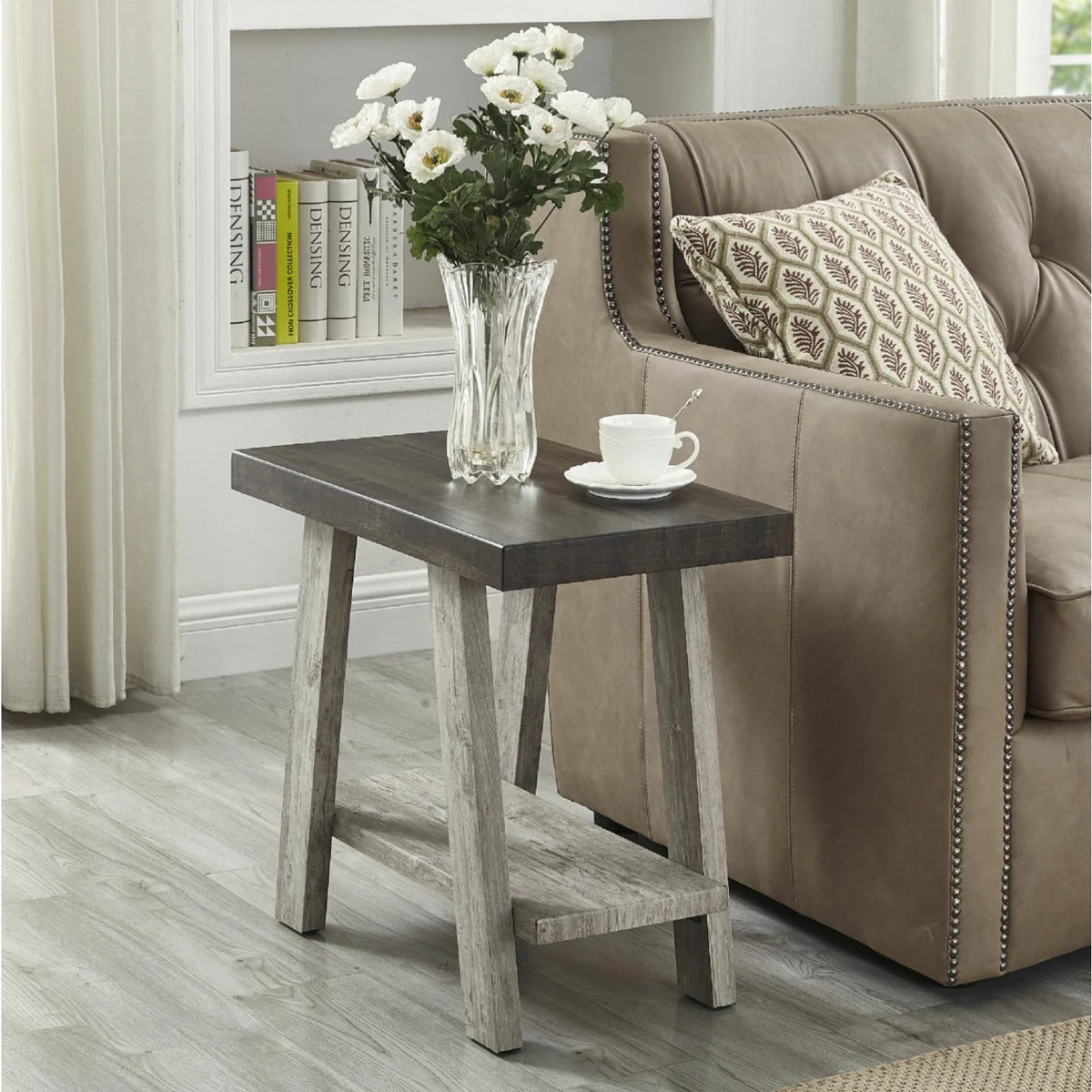Wood Shelf End Table B959338