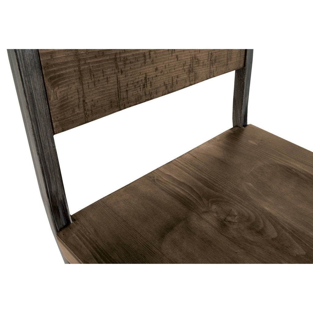 Medium Brown Barstool Set of 2 S52511
