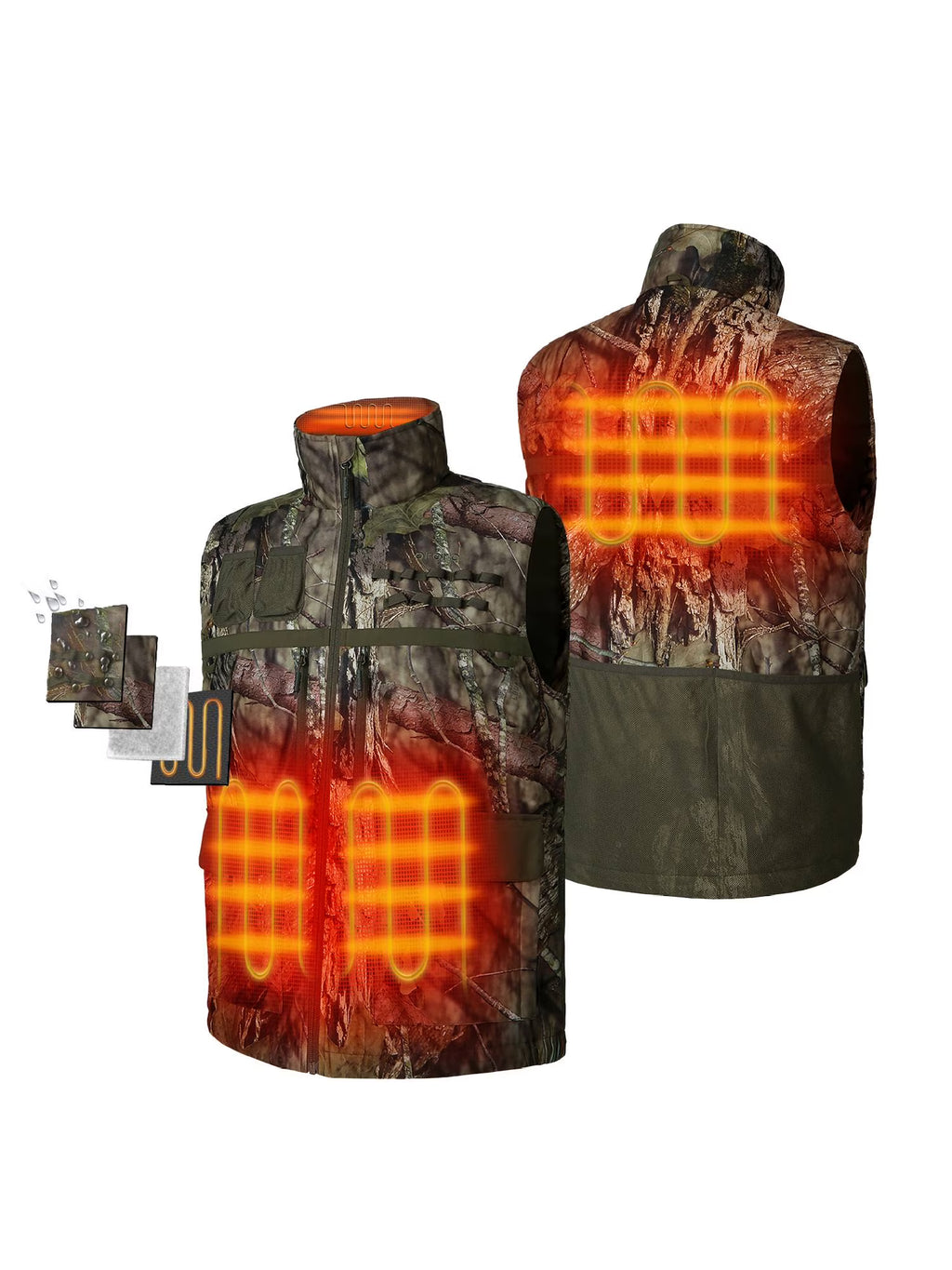 Camouflage Heated Vest P2021