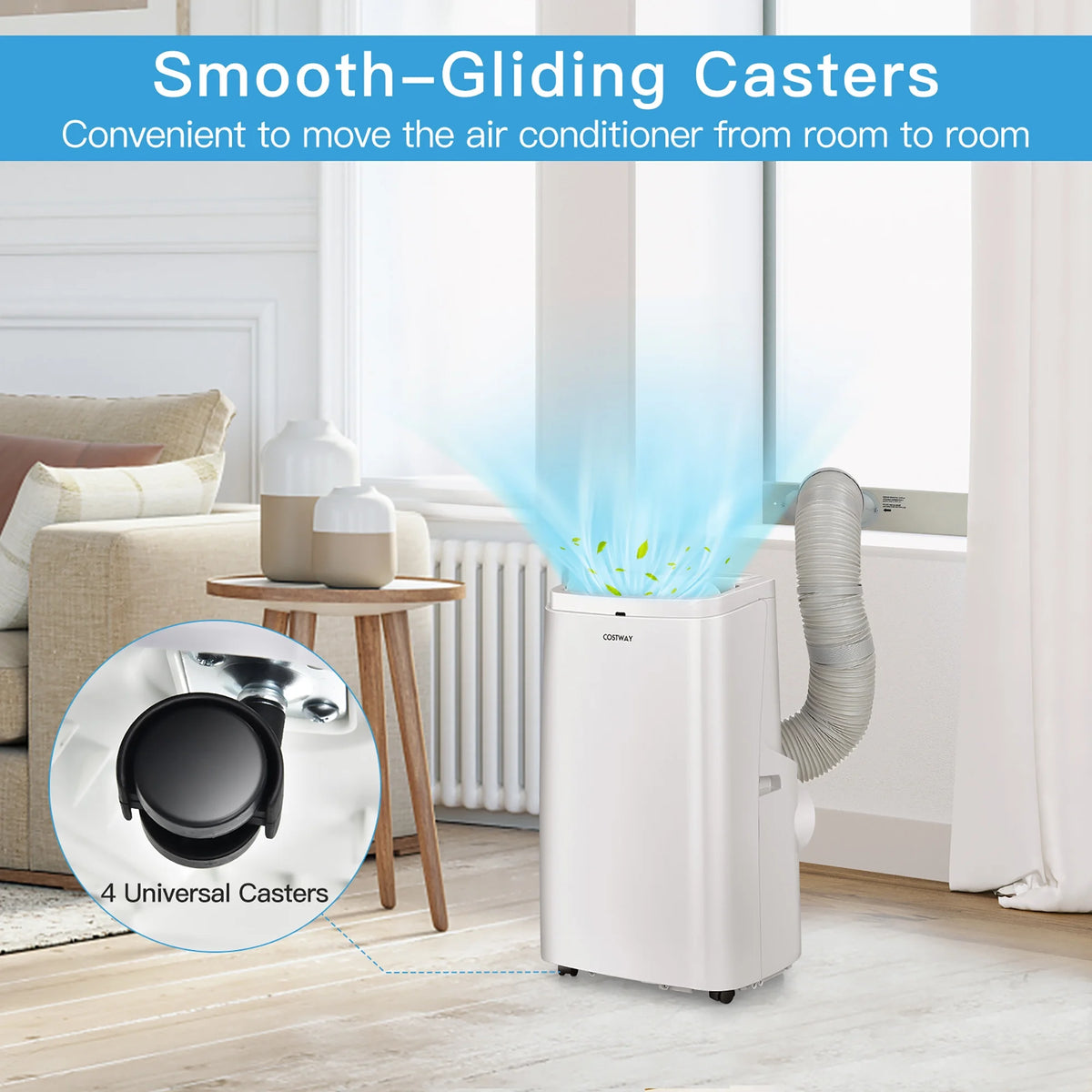 8150 BTU Portable Air Conditioner 3-in-1 Q50488