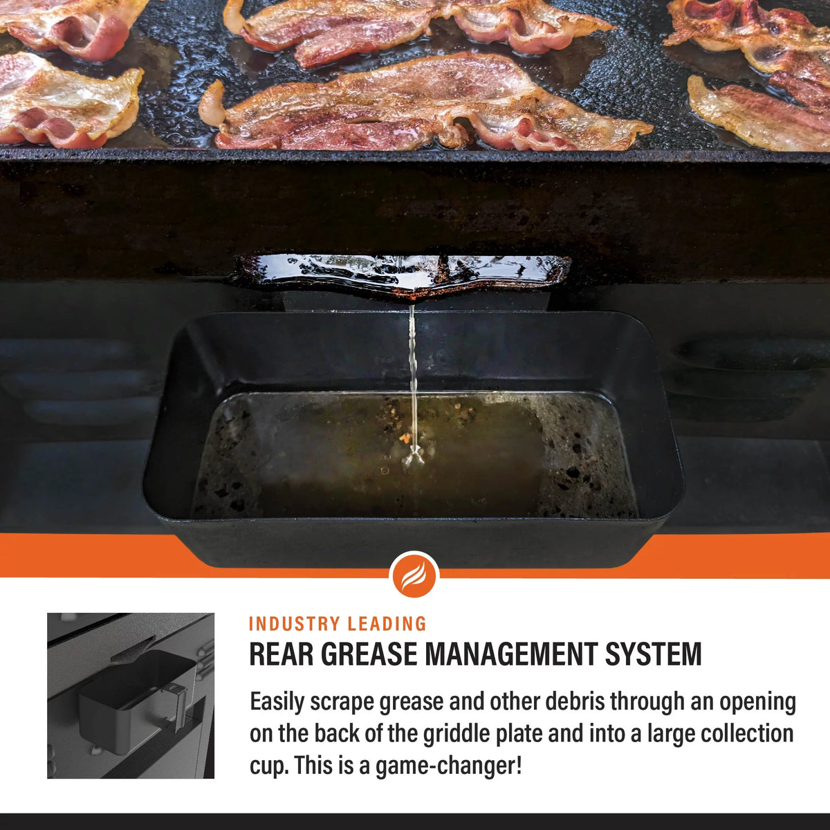22 Propane Griddle with Stand and Adapter Hose R52178