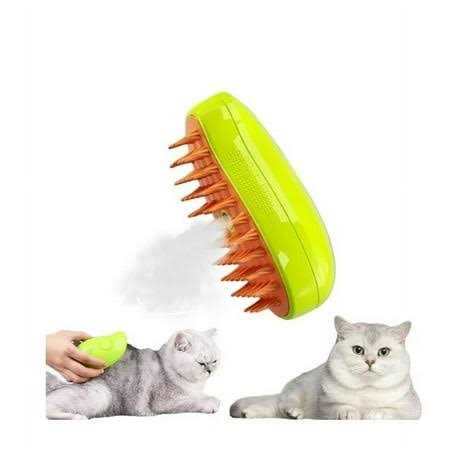 3 In1 Self Cleaning Steam Cat Brush P737695