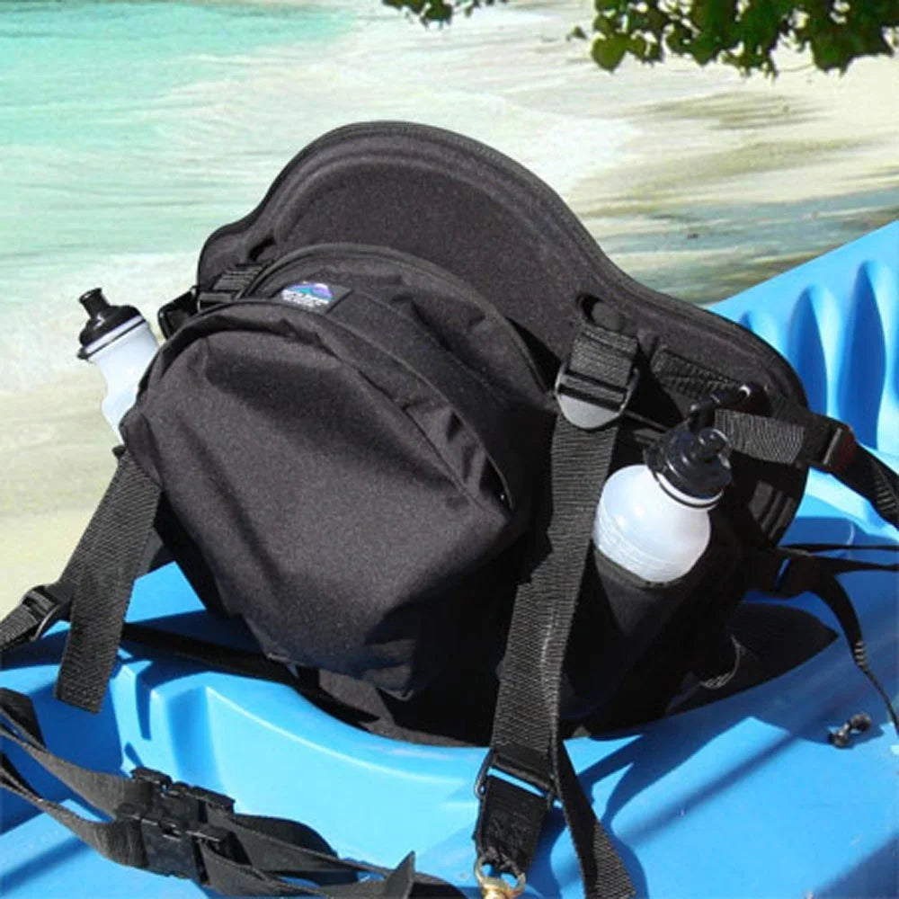 Molded Foam Kayak Seat With Water Bottle Pack K156