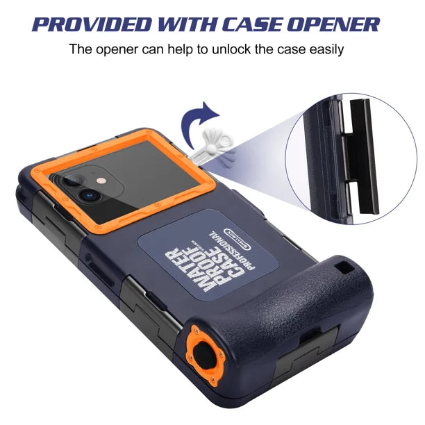 Waterproof Protective Case for Phones Up to 6.9 Inch Z77596