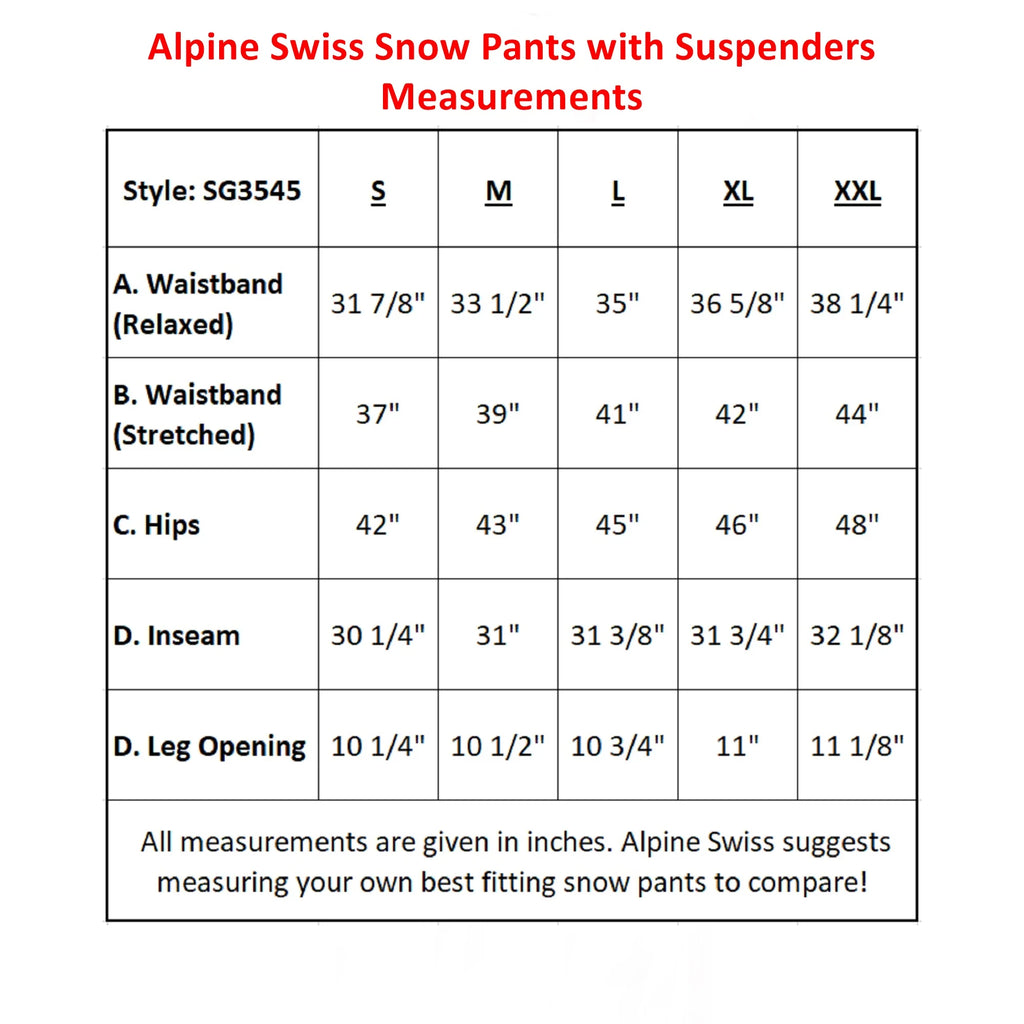 Waterproof Snowboard Ski Snow Pants with Removable Suspenders U75235