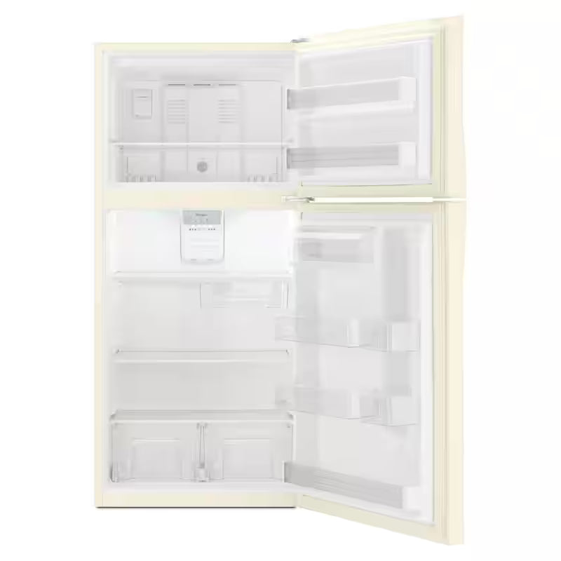 Top Freezer Refrigerator in Bisque Q121
