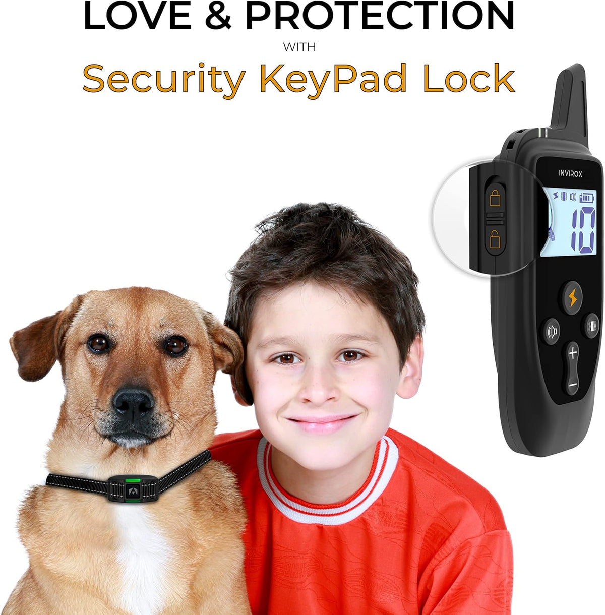 2 Pack Rechargeable Dog Training Collar with 2 Collars V9830