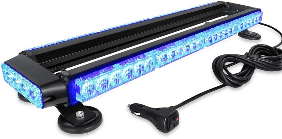 Red White LED Emergency Strobe Light Bar J614773