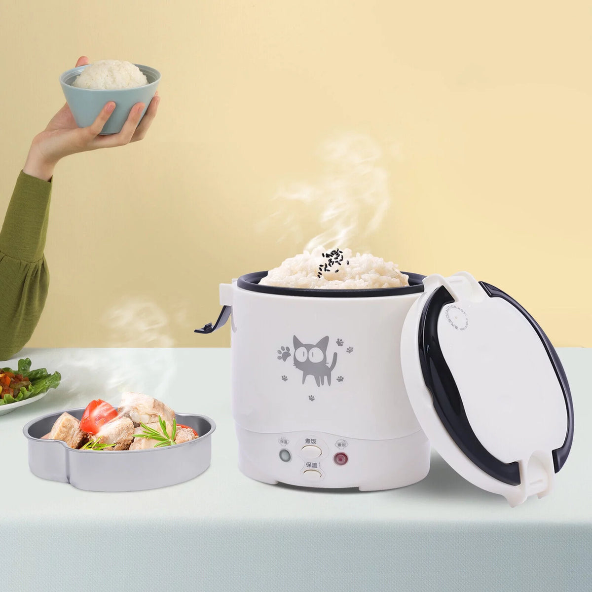 12V Portable 1L Rice Cooker U74377