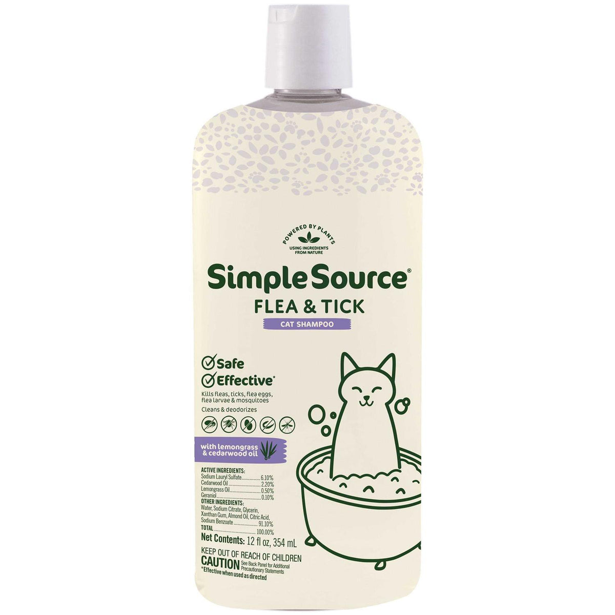 Flea & Tick Shampoo for Cats Y64966
