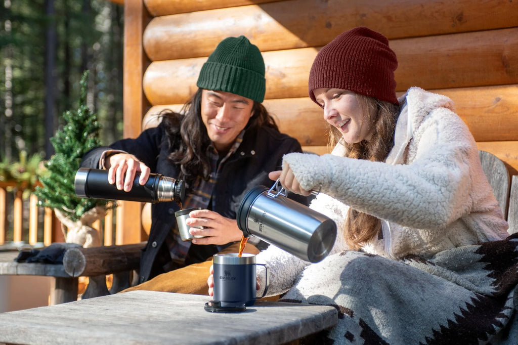 Stainless Steel Camping French Press Coffee Maker, 32 oz V2680