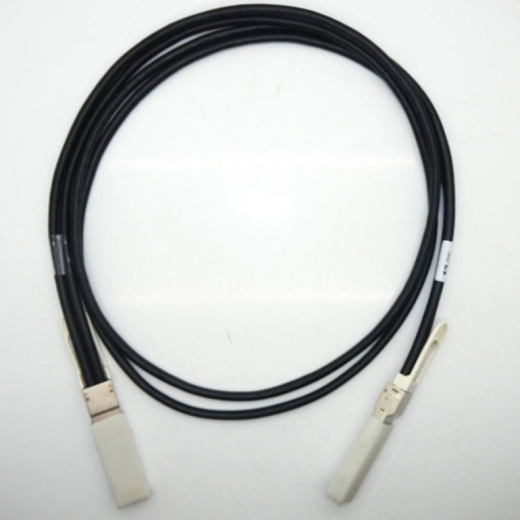 Black 32 Position QSFP-DD Cable Assembly H769