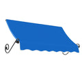Bright Blue Acrylic Fabric Fixed Awning N923238