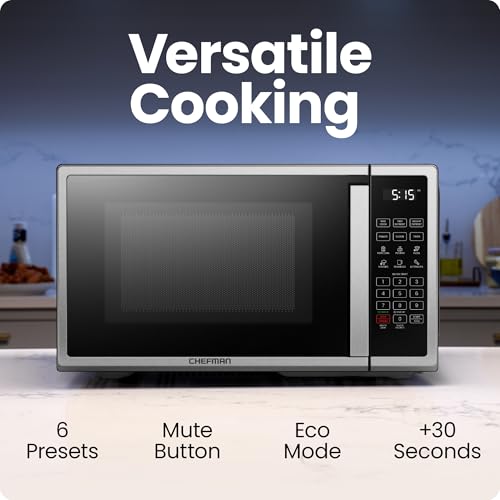 1.1 Cu. Ft. 1000 Watts Black Countertop Microwave Oven C53653