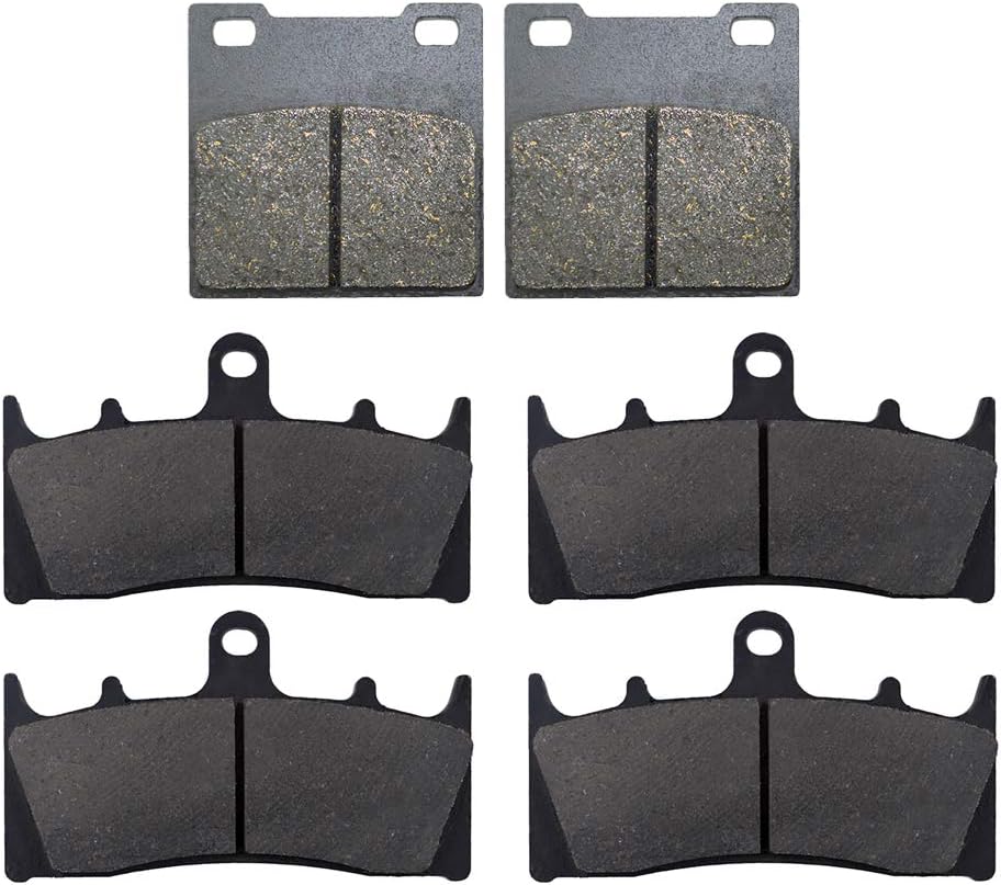 Front & Rear Brake Pads Set, Sintered copper-based, Pack of 2 L733