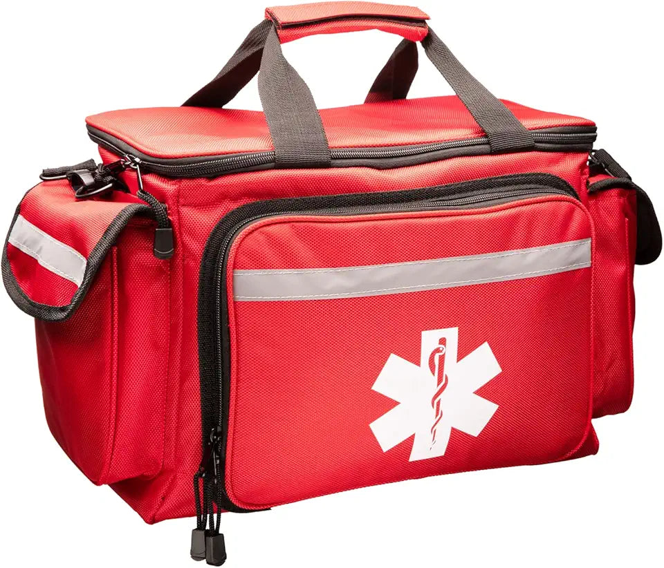 Red Empty Trauma First Aid Medical Bag R471914