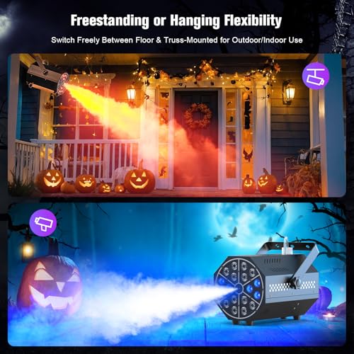 500W Fog Smoke Machine with Lights I4412