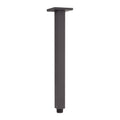 Matte Black Square Ceiling-Mount Shower Arm X4076