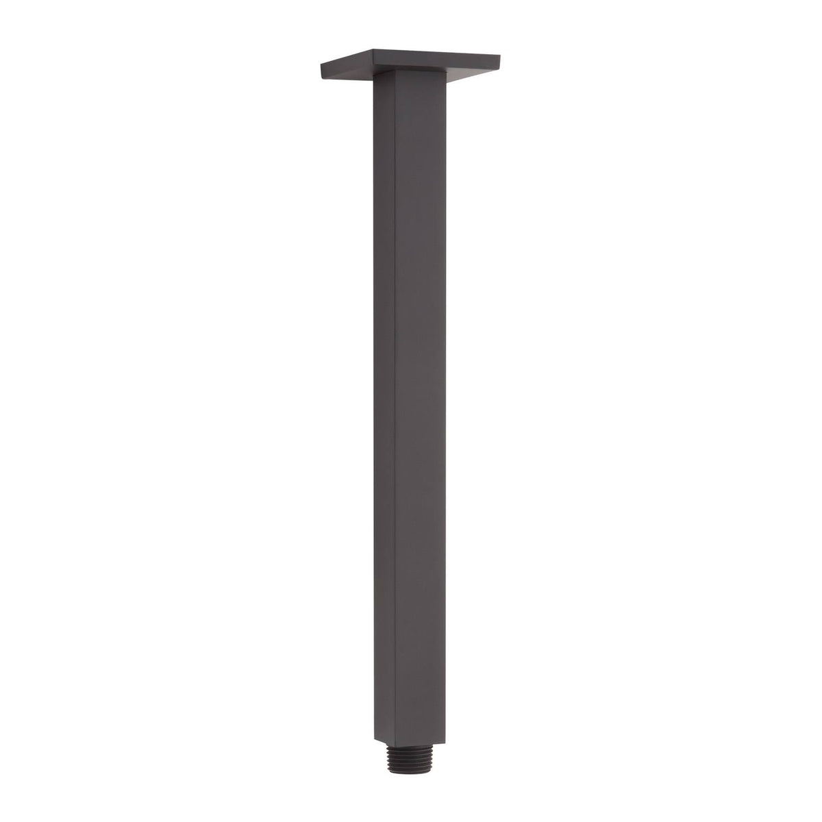 Matte Black Square Ceiling-Mount Shower Arm X4076