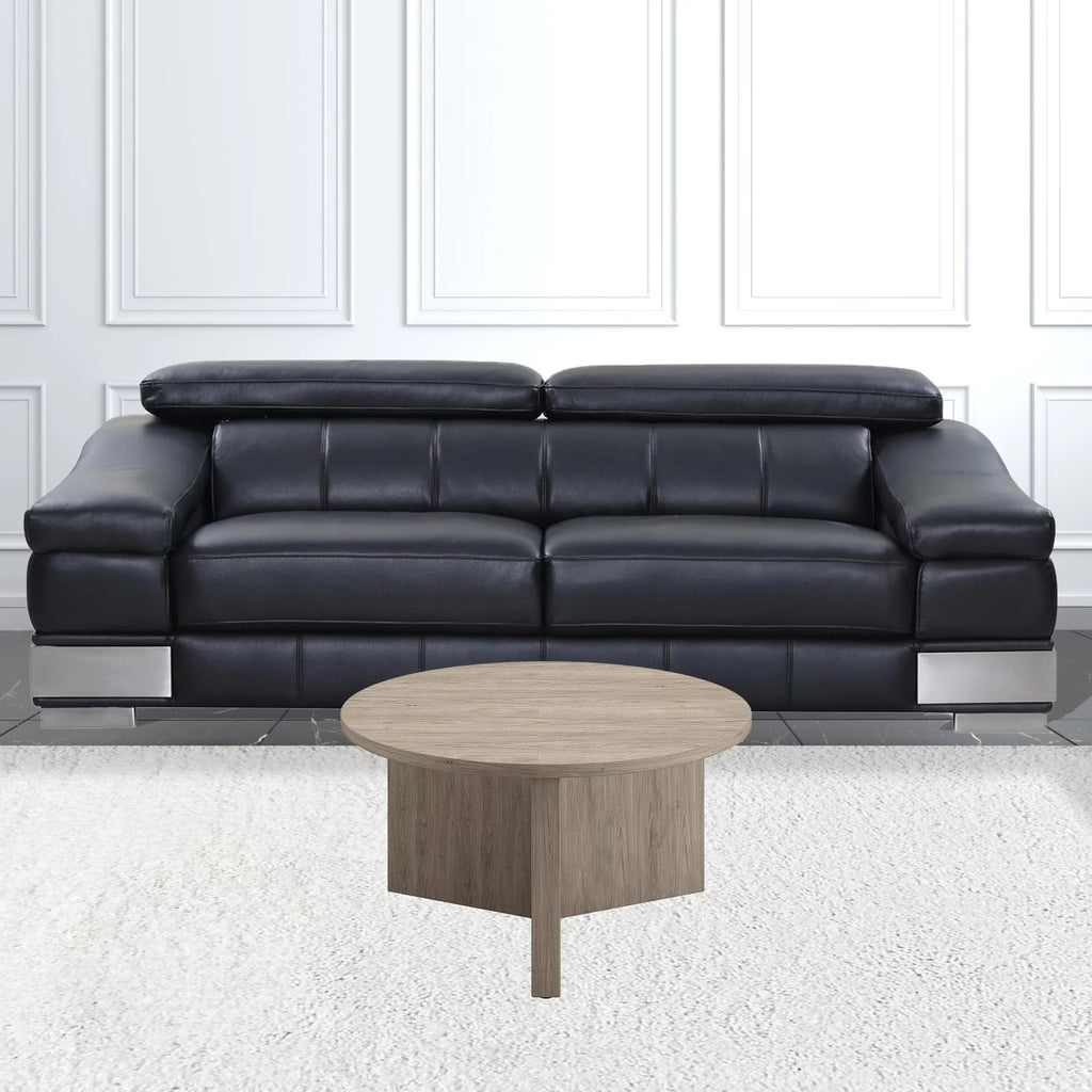 Grey Grain Round Coffee Table G94612